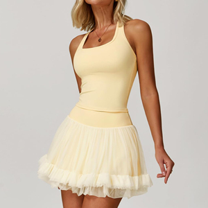 High Quality Breathable Tennis Uniforms Latest Model <b>Short</b> Skirt Set for <b>Men</b> Women Custom Logo Team Name Pleated Front Waist - Product Image 5