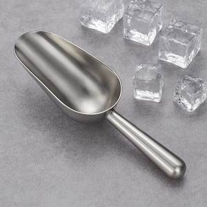 Cuchara de Acero Inoxidable Multiusos para Hielo, Palomitas, Dulces y Alimentos, Cuchara Metálica Resistente para Máquina de Hielo, Cocina, Bar y Restaurante - Product Image 5