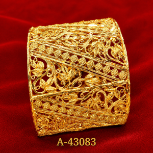 Indian Ethnic Gold Finish Bangles Set | Wedding & Festive Jewelry | A-43080 - Product Image 5