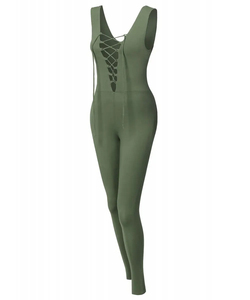 Body de una pieza con logo personalizado, cintura alta, efecto fruncido y levantamiento de glúteos, para gimnasio, fitness y yoga para mujer - Product Image 6