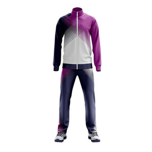 ชุดกีฬาสตรีทแวร์ลำลองสำหรับฤดูหนาว ชุดวอร์มพิมพ์ลายดิจิทัล ระบายอากาศได้ดี เป็นมิตรกับสิ่งแวดล้อม ทันสมัย - Product Image 5