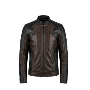 Premium Men Leather Jacket Classic Biker Style With Durable Zipper Winter Jacket For Winter Fashion And Casual Street Wear - Product Image 1