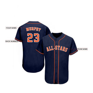 Camiseta de Béisbol Deportiva Personalizada con Logotipo Estampado y Sublimado a Bajo Precio - Product Image 2