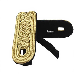 QUICK WAY INDUSTRIES Epaulettes Ceremoniales de Buena Calidad, Placa de Hombro para Uniforme, Color y Diseño Personalizados - Product Image 4