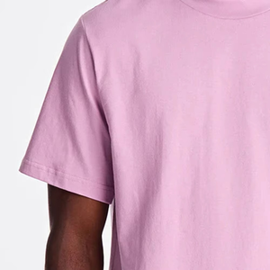 Custom Logo Oversized <b>Pink</b> <b>T</b> <b>Shirt</b> <b>Men</b> Premium Cotton Casual Streetwear Half Sleeve Summer Tee Loose Fit Fashion Top - Product Image 2