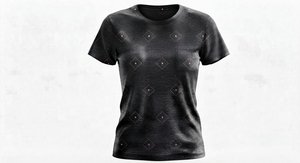 T-shirt personnalisé OEM en coton épais 100% avec rayures contrastées, style streetwear, coupe oversize, dégradé, pour hommes et femmes - Product Image 3