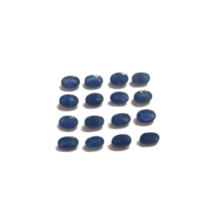 พลอยไพลินสีน้ำเงินธรรมชาติทรงรีขนาด 3x5 มม. แบบไม่ผ่านการปรับแต่ง, พลอยไพลินสีน้ำเงินธรรมชาติทรงเหลี่ยมสำหรับทำเครื่องประดับ - Product Image 3