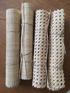 Handwoven Vietnam rattan webbing cane for crafting decorative mirror <b>frames</b> unique <b>picture</b> <b>frames</b> handmade wood wicker decor - Product Image 2