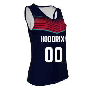 Premium Breathable Polyester Women's Dodgeball Uniform Full Sublimation Female Dodgeball Shirts Sleeveless Teamwear Manufacturer - Product Image 3