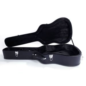Custodia rigida per chitarra folk da 41 pollici con cerniera Microgroove, nero opaco - Ricambio per 94230254, compatibile con la maggior parte delle chitarre acustiche - Product Image 1
