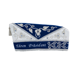 Casquette de costume personnalisée brodée à la main en forme de bateau, avec bordure dorée, réglable, unisexe, pour carnaval, style Prince - Product Image 3