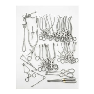 AiSLING INTERNATIONAL Ensemble d'instruments manuels de laminectomie de 35 pièces en acier inoxydable pour chirurgie orthopédique de la colonne vertébrale - Product Image 1