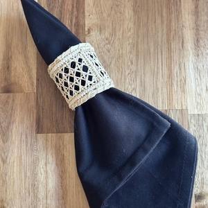 Anillo para Servilletas de Ratán Minimalista, Tejido a Mano, Decoración de Mesa Ideal para Restaurantes, Cafés, Comedores y Estilo Moderno de Hostelería - Product Image 1