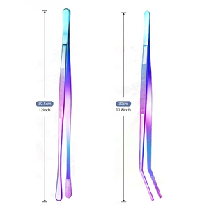 ที่คีบอาหารและแหนบทำครัวระดับมืออาชีพจาก Altomme Instruments สำหรับจัดจานอาหาร แคมป์ปิ้ง ปิ้งย่าง เสิร์ฟอาหาร และอุปกรณ์ครัว - Product Image 2