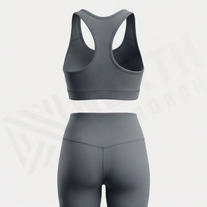 Soutien-gorge de sport respirant haute performance pour femme, maintien moyen, sans coutures, design personnalisé, pour yoga et fitness, équipement de sport - Product Image 2