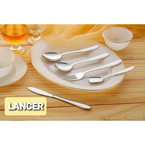 Ensemble de couverts de tous les jours abordables couverts en acier inoxydable durable pour les maisons, les bureaux et les cafés - Product Image 4