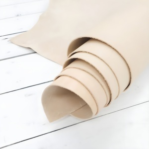 High Quality Wholesale Natural Matte Veg Tanned Buffalo <b>Leather</b> Smooth Texture Semi Stiff Finish Use In Belts Bags and Tools - Product Image 2