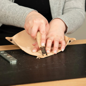 Panneaux de cuir de buffle naturel non teint - Séchage rapide, épaisseur 5 mm, type grainé pour sacs à outils personnalisés et semelles de chaussures, artisanat DIY - Product Image 5