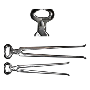 Wholesale Custom-made Stainless Steel Adjustable Veterinary Hoof Nipper Farrier <b>Tool</b> Horse Healthcare Private Label - Product Image 3