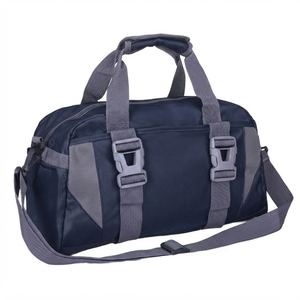 Custom Logo Multi Functional Nylon Sports Gym Travel Bag 30-40L Waterproof Duffel Yoga Fitness Weekend Bag BPA-free High-quality - Product Image 4