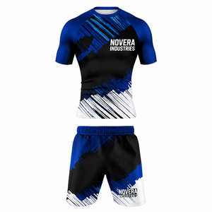 Custom MMA Fightwear Set Rash Guard and <b>Shorts</b> Spandex Polyester Quick Dry Lightweight <b>Grappling</b> Boxing Martial Arts Apparel - Product Image 6
