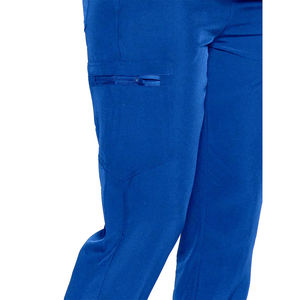Pantalon de travail moderne et simple, extensible, pour hôpital, style jogger, disponible en plusieurs couleurs, réutilisable, matière douce, avec grandes poches - Product Image 5