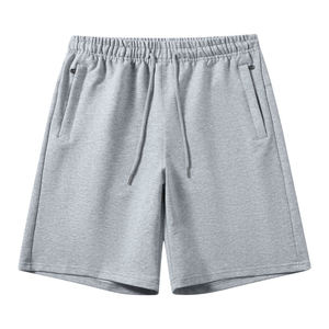 Pantalones Cortos Deportivos Casuales de Algodón Premium Personalizados para Hombre, Transpirables, para Verano, Cintura Media, Cierre con Cordón - Product Image 3