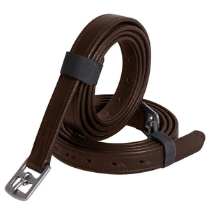 Estribos de cuero de alta calidad para caballo, con cuerda auténtica, servicio OEM, colores personalizables, logotipo y todos los tamaños. - Product Image 3