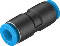 Raccord pneumatique à emboîtement 8mm 6mm, connecteur industriel noir, adaptateur de tube en acier inoxydable haute alliage, colliers de serrage pour