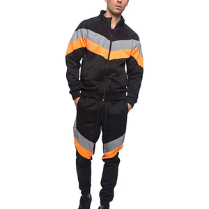 Custom Winter Plus Size <b>Tracksuit</b> Jogger Flare Joggers for Men Pants <b>Velour</b> Oversized Plain Sweat Suits - Product Image 3