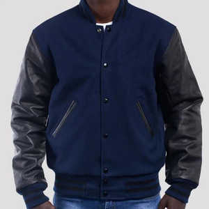 Chaqueta casual de invierno para hombre OEM con logotipo personalizado, chaqueta varsity de manga larga de alta calidad para jóvenes, a la venta en línea. - Product Image 3