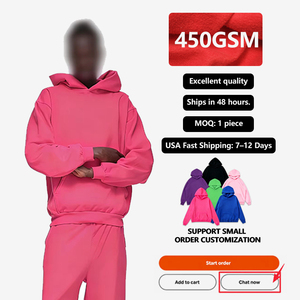 Sudadera con Capucha Oversize Casual Unisex de Felpa Francesa OEM, Algodón Pesado 420GSM, Color Liso, Otoño Invierno 2026, Personalizable - Product Image 6