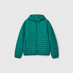 Custom Logo High Quality Cheap Price Thin Hooded Puffer <b>Jackets</b> for <b>Men</b> Adults Streetwear Manufactured Winter Wear - Product Image 2