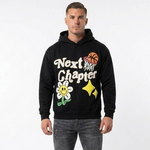 Sudadera con Capucha Personalizada con Estampado Gráfico para Hombre y Unisex |   Sudadera con Capucha de Felpa de Algodón Estilo Urbano |   Sudadera con Capucha Estampada |   OEM ODM Venta al por Mayor - Product Image 4