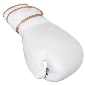 Gants de boxe durables, personnalisables avec votre propre logo, gants de boxe noirs et dorés - Product Image 3