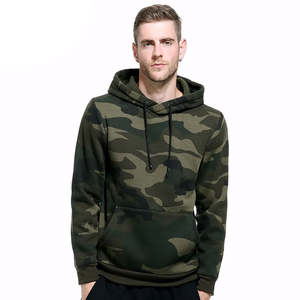 Sudadera con Capucha Oversize de Algodón Pesado y Poliéster, Camuflaje, Unisex, Casual, Manga Larga, Estilo Urbano, Básico, Mezcla de Algodón, Venta al por Mayor - Product Image 1