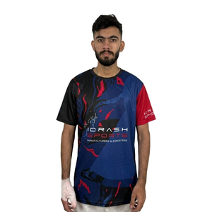 T-shirt de sport pour homme 2026 100% polyester, personnalisable avec impression intégrale, sublimation sur mesure - Product Image 4