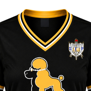 Camiseta Personalizada del Equipo de Fútbol Femenino Sigma Gamma Rho, Camiseta con Letras Griegas de la Hermandad, Uniforme Deportivo Transpirable - Product Image 3