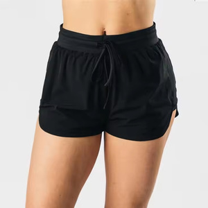 Shorts Deportivos Personalizados para Mujer, de Cintura Alta, Transpirables, Ecológicos, que Absorben la Humedad, MOQ Bajo - Product Image 5