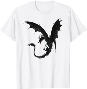 T-Shirt col rond imprimé, haute qualité, prix bas, popeline, Direct usine, vente en gros, à la mode - Product Image 4