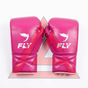 Fabrication en usine de gants de boxe sur mesure, 100% cuir véritable, professionnels, pour adultes. - Product Image 2