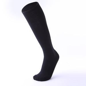Wholesale Custom Football Soccer <b>Socks</b> Anti-Slip Crew High Knitted 100% Polyester Breathable Anti-Bacterial Autumn - Product Image 2