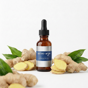 Huile Essentielle de Gingembre Pure, Arôme Chaud et Épicé, Aromathérapie, Massage, Bien-être, Soin de la Peau, Extrait Naturel de Racine de Gingembre de Qualité Supérieure - Product Image 1