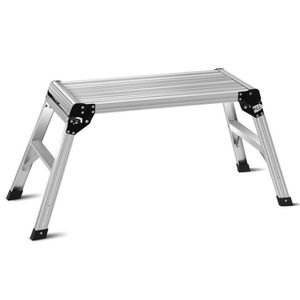 Heavy Duty Aluminum Folding <b>Step</b> Ladder Portable <b>Bench</b> Design - Product Image 5