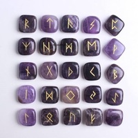 Prix de gros cristal meilleure qualité et meilleur ensemble Rune fournisseur de tous les types de pierre opale Opalite machine à graver ensemble Rune