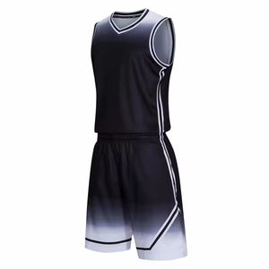 Tenue de basketball grande taille, taille et design personnalisés, vêtements de sport de haute qualité, meilleur fournisseur, ensemble de maillots de basketball pour hommes - Product Image 1
