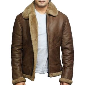 Servicio OEM Personalizado, Chaqueta de Cuero Estilo Bomber a Cuadros para Hombre, Último Modelo, Tela de Lona, Estilo Motero Largo, Precio Razonable 2026 - Product Image 3