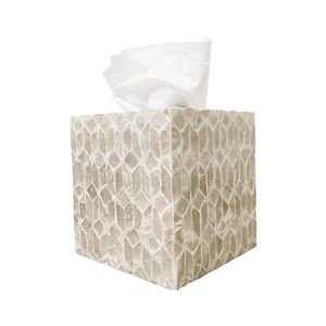 Porte-serviettes carré en bois avec incrustation de os, taille personnalisée, nouveau design, boîte à mouchoirs en papier, prix bas, fabriqué en Inde - Product Image 3