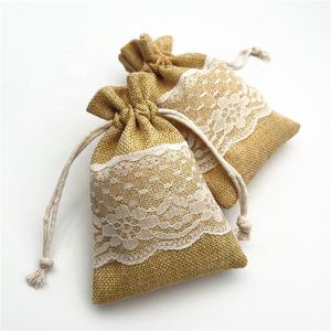 Bulk Supply <b>Small</b> Jute Jewelry Bags for Retail <b>Packaging</b> and Promotional Use - Product Image 4