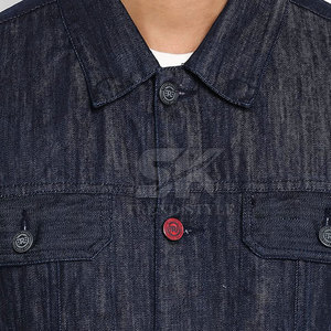 OEM Services High Quality Custom Design Men Jeans Jacket New Design Breathable Jeans Winter Jacket For Men - Product Image 4